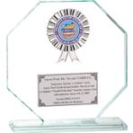 ODAK KUPA - Cam Plaketler - CM-018 B - 18x19 cm