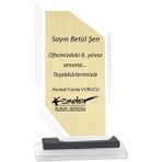 ODAK KUPA - Cam Plaketler - CM-029 C - 12x21 cm