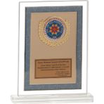 ODAK KUPA - Cam Plaketler - CM-035 A - 18x21 cm