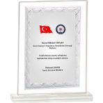 ODAK KUPA - Cam Plaketler - CM-041-M A - 18x21 cm