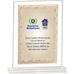 ODAK KUPA - Cam Plaketler - CM-041-M B - 18x21 cm