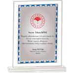 ODAK KUPA - Cam Plaketler - CM-042-M A - 18x21 cm