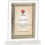 ODAK KUPA - Cam Plaketler - CM-043-M A - 18x21 cm
