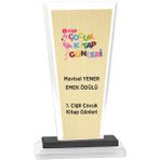 ODAK KUPA - Cam Plaketler - CM-045 C - 12x22 cm