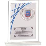 ODAK KUPA - Cam Plaketler - CM-081 B - 18x21 cm