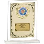 ODAK KUPA - Cam Plaketler - CM-082 A - 18x21 cm