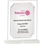 ODAK KUPA - Cam Plaketler - CM-084-M B - 18x21 cm