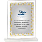 ODAK KUPA - Cam Plaketler - CM-090-M B - 18x21 cm