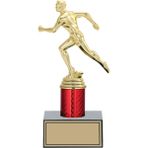 Odak Kupa - Figürlü Kupalar - Atletizm Erkek Figürlü Kupalar Fg-004 C - 23 Cm