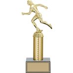 Odak Kupa - Figürlü Kupalar - Atletizm Kadın Figürlü Kupalar Fg-007 B - 28 Cm