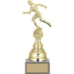 Odak Kupa - Figürlü Kupalar - Atletizm Kadın Figürlü Kupalar Fg-023 B - 31 Cm