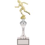 ODAK KUPA - Figürlü Kupalar - Atletizm Kadın Figürlü Kupalar FG-030 C - 34 cm