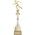 ODAK KUPA - Figürlü Kupalar - Atletizm Kadın Figürlü Kupalar FG-032 A - 46 cm