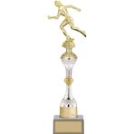 ODAK KUPA - Figürlü Kupalar - Atletizm Kadın Figürlü Kupalar FG-032 B - 43 cm