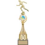 Odak Kupa - Figürlü Kupalar - Atletizm Kadın Figürlü Kupalar Fg-033 A - 44 Cm