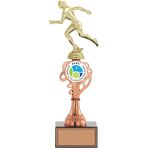 Odak Kupa - Figürlü Kupalar - Atletizm Kadın Figürlü Kupalar Fg-034 C - 35 Cm