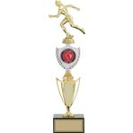 Odak Kupa - Figürlü Kupalar - Atletizm Kadın Figürlü Kupalar Fg-042 C - 43 Cm
