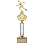 Odak Kupa - Figürlü Kupalar - Atletizm Kadın Figürlü Kupalar Fg-057 A - 46 Cm