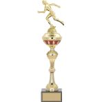 ODAK KUPA - Figürlü Kupalar - Atletizm Kadın Figürlü Kupalar FG-064 B - 48 cm