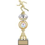 Odak Kupa - Figürlü Kupalar - Atletizm Kadın Figürlü Kupalar Fg-066 C - 46 Cm