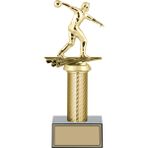 Odak Kupa - Figürlü Kupalar - Bowling Erkek Figürlü Kupalar Fg-007 B - 28 Cm
