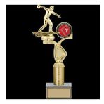 Odak Kupa - Figürlü Kupalar - Bowling Erkek Figürlü Kupalar Fg-015 C - 35 Cm