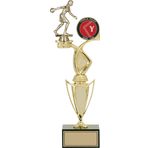 ODAK KUPA - Figürlü Kupalar - Bowling Kadın Figürlü Kupalar FG-043 C - 39 cm