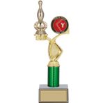 Odak Kupa - Figürlü Kupalar - Bowling / Labut Figürlü Kupalar Fg-018 C - 32 Cm