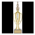 Odak Kupa - Figürlü Kupalar - Bowling / Labut Figürlü Kupalar Fg-026 B - 38 Cm