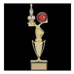Odak Kupa - Figürlü Kupalar - Bowling / Labut Figürlü Kupalar Fg-043 C - 37 Cm