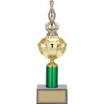 Odak Kupa - Figürlü Kupalar - Bowling / Labut Figürlü Kupalar Fg-049 C - 34 Cm