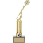 Odak Kupa - Figürlü Kupalar - Dart Figürlü Kupalar Fg-008 B - 34 Cm