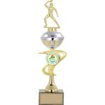 Odak Kupa - Figürlü Kupalar - Masa Tenisi Erkek Figürlü Kupalar Fg-065 C - 43 Cm