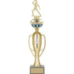 Odak Kupa - Figürlü Kupalar - Masa Tenisi Erkek Figürlü Kupalar Fg-074 B - 49 Cm