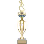 Odak Kupa - Figürlü Kupalar - Masa Tenisi Erkek Figürlü Kupalar Fg-074 C - 47 Cm