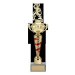 Odak Kupa - Figürlü Kupalar - Masa Tenisi Erkek Figürlü Kupalar Fg-078 C - 48 Cm