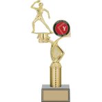 Odak Kupa - Figürlü Kupalar - Masa Tenisi Kadın Figürlü Kupalar Fg-015 C - 34 Cm