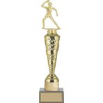 Odak Kupa - Figürlü Kupalar - Masa Tenisi Kadın Figürlü Kupalar Fg-027 B - 44 Cm
