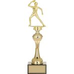 ODAK KUPA - Figürlü Kupalar - Masa Tenisi Kadın Figürlü Kupalar FG-029 B - 34 cm