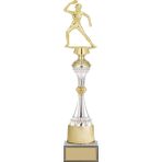 ODAK KUPA - Figürlü Kupalar - Masa Tenisi Kadın Figürlü Kupalar FG-032 A - 44 cm