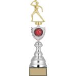Odak Kupa - Figürlü Kupalar - Masa Tenisi Kadın Figürlü Kupalar Fg-035 A - 41 Cm