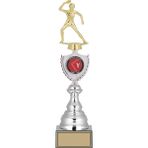 Odak Kupa - Figürlü Kupalar - Masa Tenisi Kadın Figürlü Kupalar Fg-035 B - 39 Cm