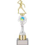 Odak Kupa - Figürlü Kupalar - Masa Tenisi Kadın Figürlü Kupalar Fg-036 B - 39 Cm