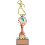 Odak Kupa - Figürlü Kupalar - Masa Tenisi Kadın Figürlü Kupalar Fg-036 C - 36 Cm