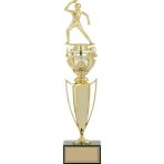 Odak Kupa - Figürlü Kupalar - Masa Tenisi Kadın Figürlü Kupalar Fg-044 A - 42 Cm