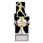 Odak Kupa - Figürlü Kupalar - Masa Tenisi Kadın Figürlü Kupalar Fg-046 C - 30 Cm