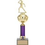 Odak Kupa - Figürlü Kupalar - Masa Tenisi Kadın Figürlü Kupalar Fg-059 B - 42 Cm