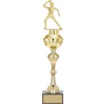 ODAK KUPA - Figürlü Kupalar - Masa Tenisi Kadın Figürlü Kupalar FG-061 B - 46 cm