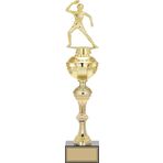 ODAK KUPA - Figürlü Kupalar - Masa Tenisi Kadın Figürlü Kupalar FG-061 C - 44 cm