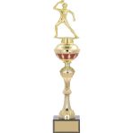 ODAK KUPA - Figürlü Kupalar - Masa Tenisi Kadın Figürlü Kupalar FG-064 B - 46 cm